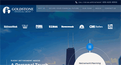 Desktop Screenshot of goldstonefinancialgroup.com